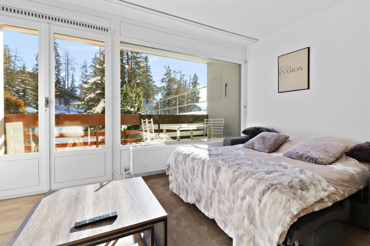 Appartement Cosy Et Renove Au Coeur De La Station クラン エクステリア 写真