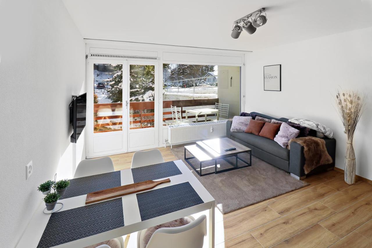 Appartement Cosy Et Renove Au Coeur De La Station クラン エクステリア 写真