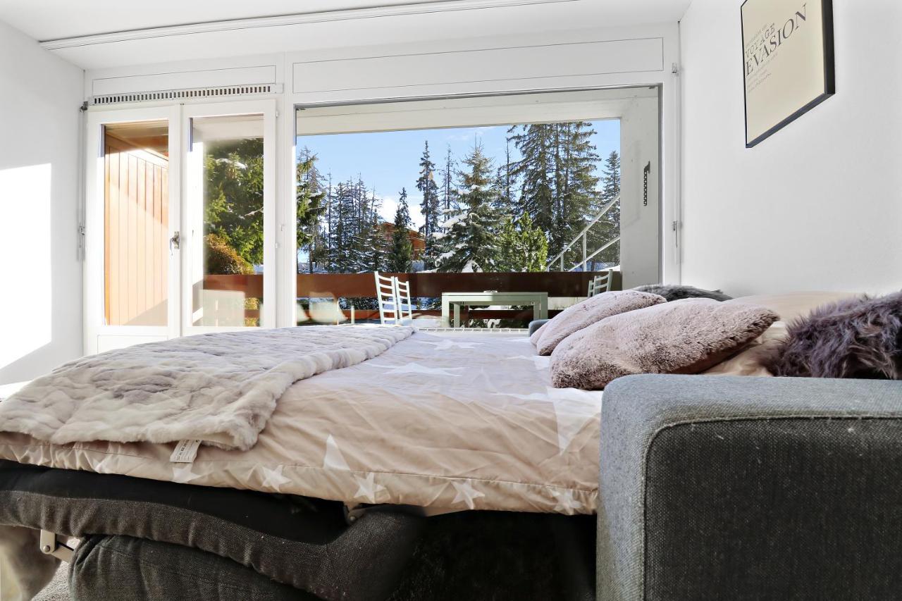 Appartement Cosy Et Renove Au Coeur De La Station クラン エクステリア 写真