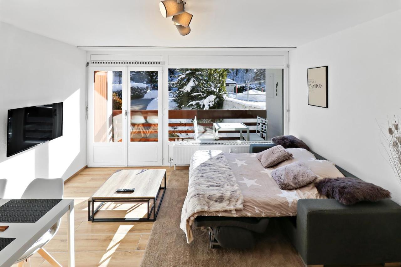 Appartement Cosy Et Renove Au Coeur De La Station クラン エクステリア 写真